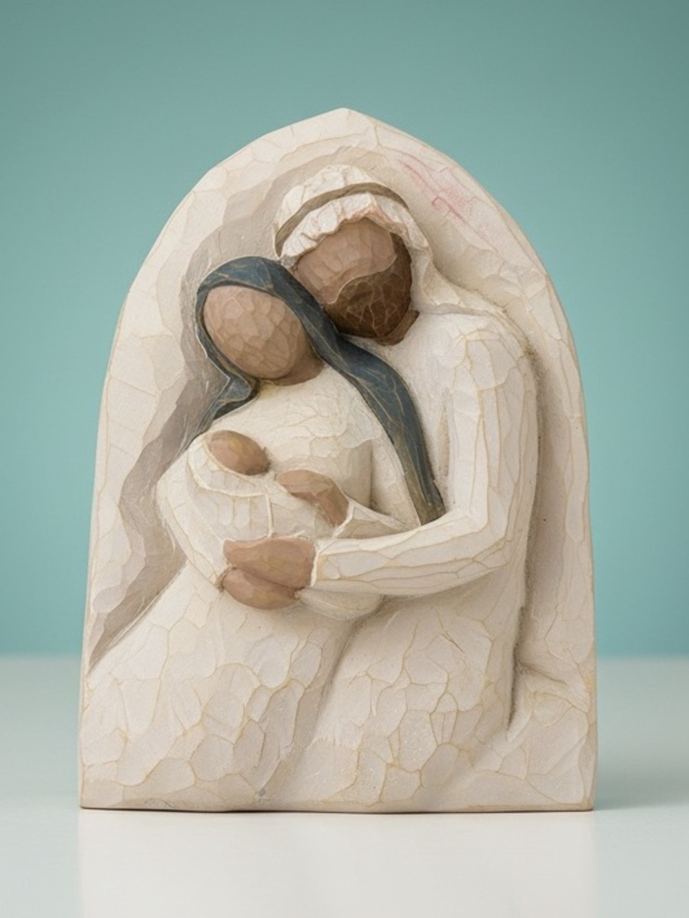 Vintage 2002 Willow Tree "A Child is Born" Wall Plaque